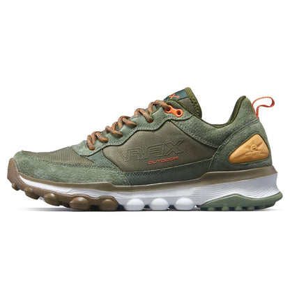 Rax Cowhide Hiking Shoes Men Outdoor Mountain Antiskid Climbing Sneakers Warm Lightweight Trekking Boots Sports Casual Shoes