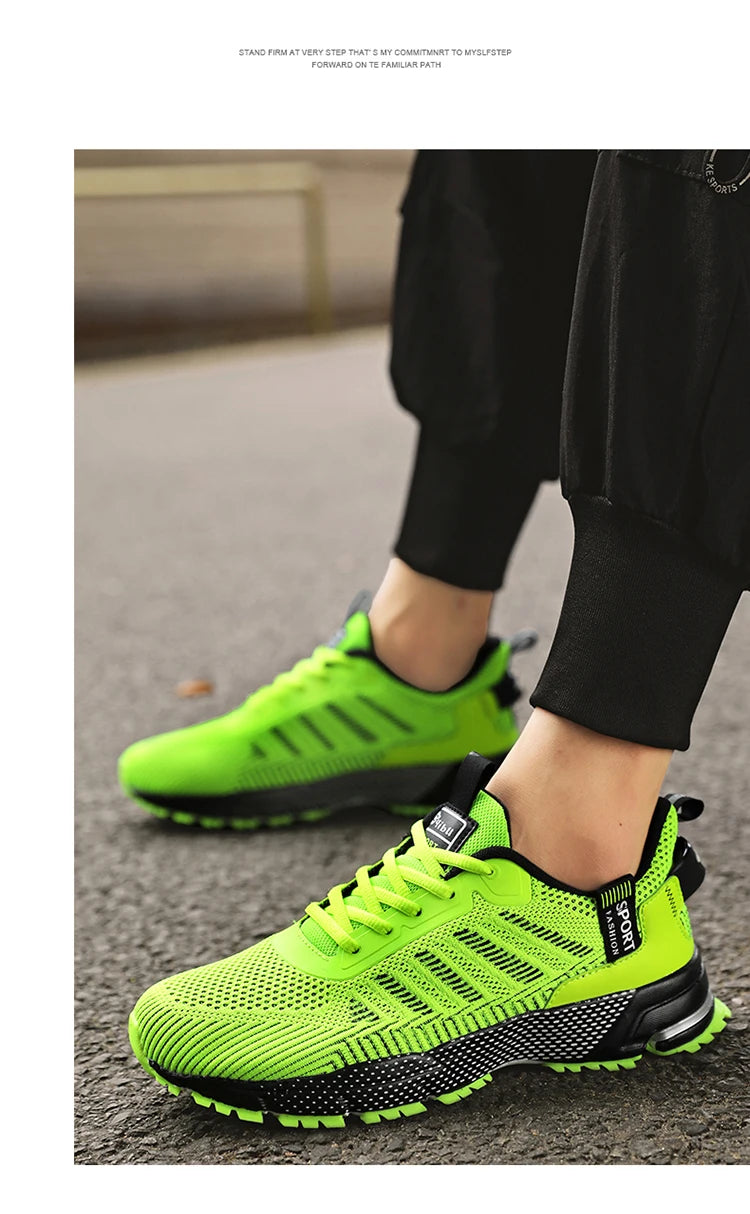 Men's Fashion Sneakers Breathable Comfortable Lightweight Walking Shoes Casual Sports Running Tennis Gym Training Shoes for Men