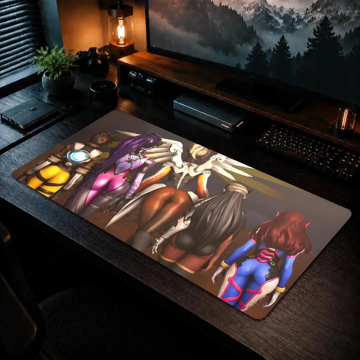 Overwatch Hips Mouse Pad Gaming office Non-slip Desk Mat Diy Mousepad Large Game Keyboard overlock