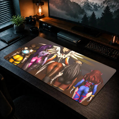 Overwatch Hips Mouse Pad Gaming office Non-slip Desk Mat Diy Mousepad Large Game Keyboard overlock