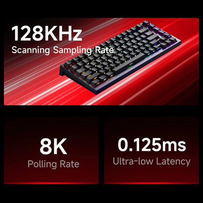 Akko TAC75 HE Magnetic Keyboard 75% Magnetic Switch Rapid Trigger 0.005mm ARGB 8K Polling Rate Wired Gamer Customized Keyboard