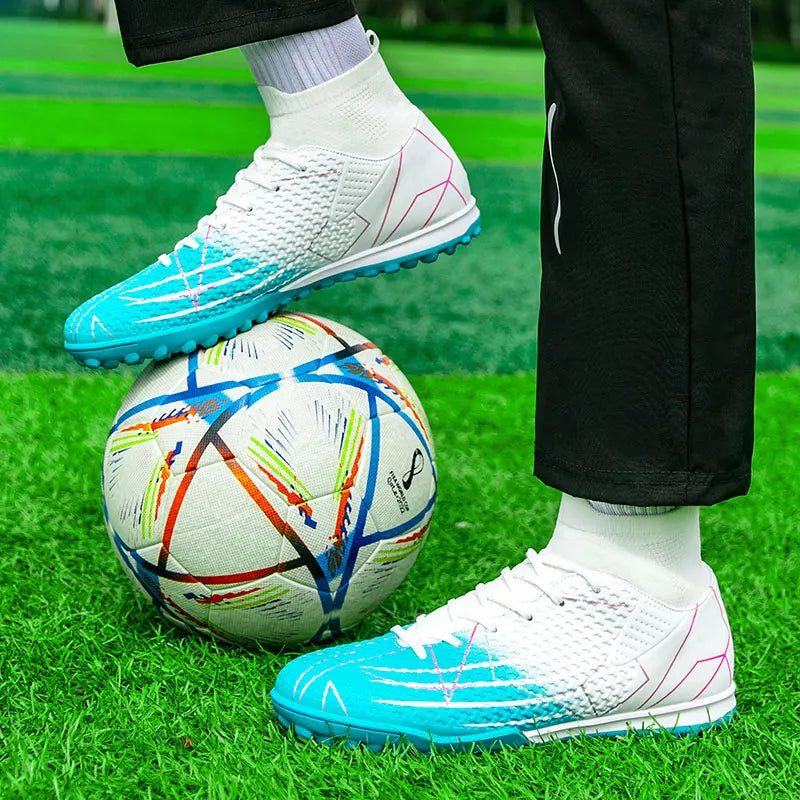 Chaussures de football professionnelles pour homme, crampons de football pour adulte, baskets de sport d'extérieur, ultralégères pour l'entraînement