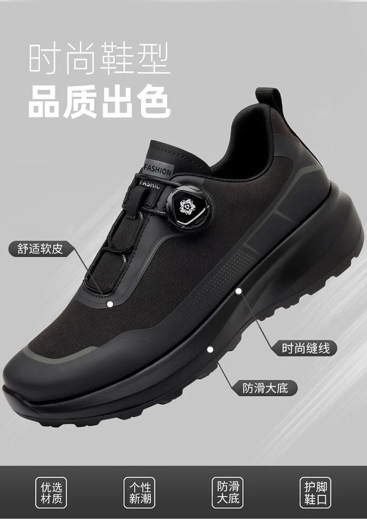 Baskets de plein air pour homme, nouvelles chaussures de sport à semelle épaisse pour le printemps et l'été, chaussures de randonnée pour homme, chaussures décontractées pour homme