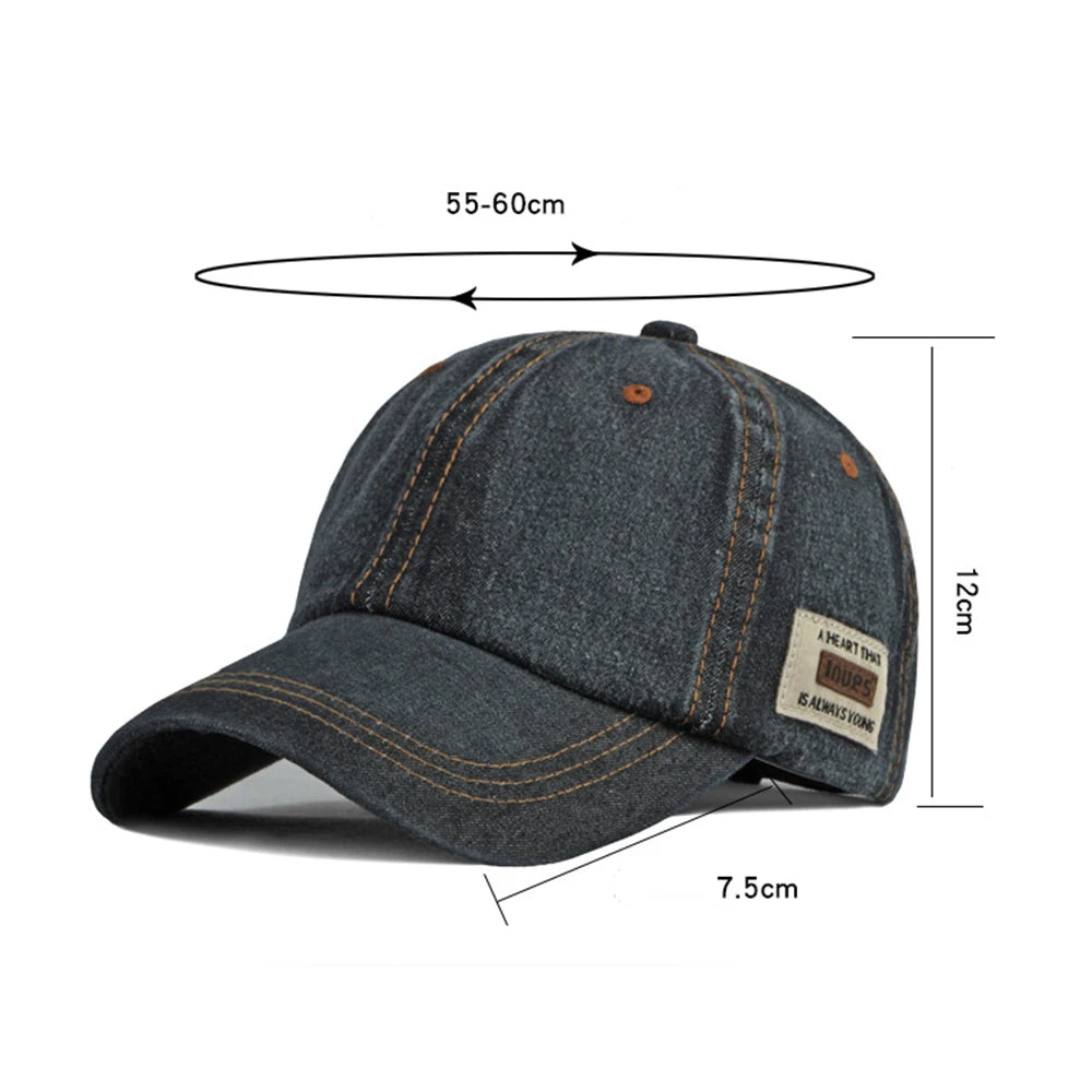 FS Brand Blue Denim Hat For Men Summer Baseball Caps Luxury Women Designer Hat Streetwear Trucker Cap Gorras Para Hombre 2026