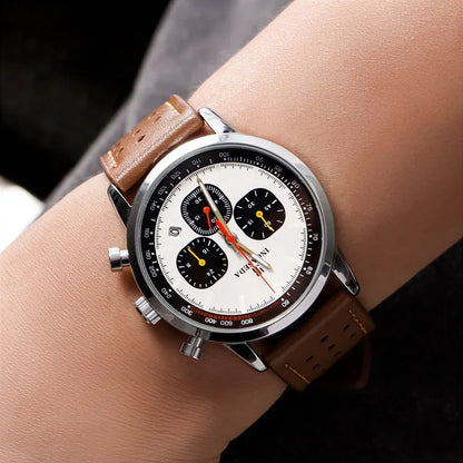 2025 INCASEDA chronograph multifunctional quartz movement men's luxury series ultra bright luminous fashionable quartz watch