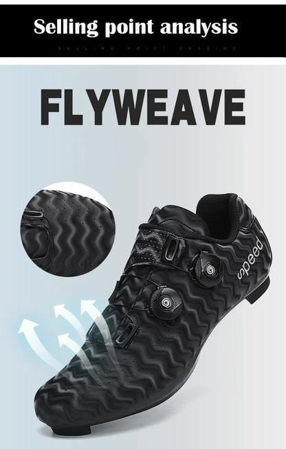 New cycling shoes road cycling men's racing competition self-locking speed cycling sports shoes women's Spd Cleats cycling shoes