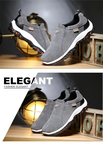 Men's Fashionable Casual Sports Shoes, Outdoor Walking and Hiking Shoes, Loafers, Comfortable Shoes, Lightweight, Plus Size38-50