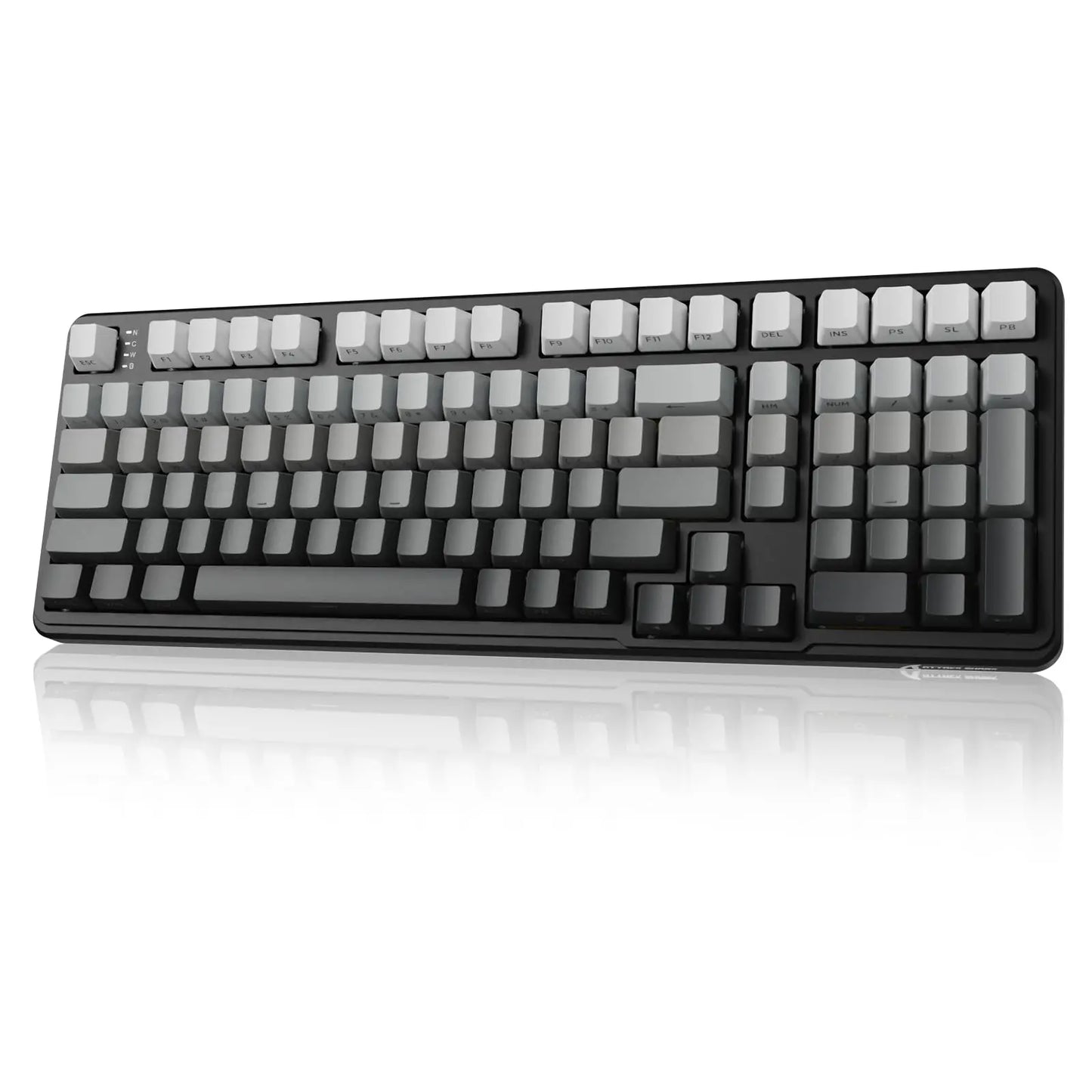 ATTACK SHARK X98 RGB Mechanical Gaming Keyboard with 102 Keys, with Numeric Keypad,Wireless & USB-C Wired Tri-Mode, 4000 mAh