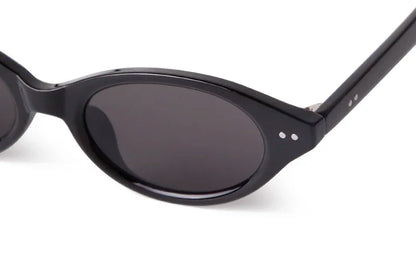 Trend Tortoise Shell Cat Eye Sunglasses 2025 Women Men Brand Designer Sun Glasses Cateye Rivets Narrow Frame Shades Female UV400