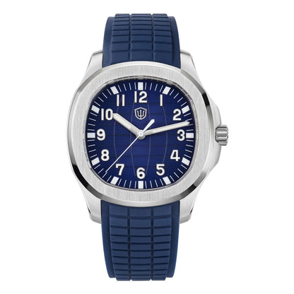 Watchdives WD008 38mm Dive Men Watch VH31 Sweep Second Quartz Movement Sapphire Super Luminous 100m Waterproof Watches