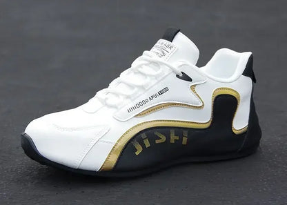 Miesten PU-nahkaiset vedenpitävät lenkkarit, rennot urheilukengät, kevyet, hengittävät, tasapohjaiset, luistamattomat tenniskengät, Zapatillas Hombre
