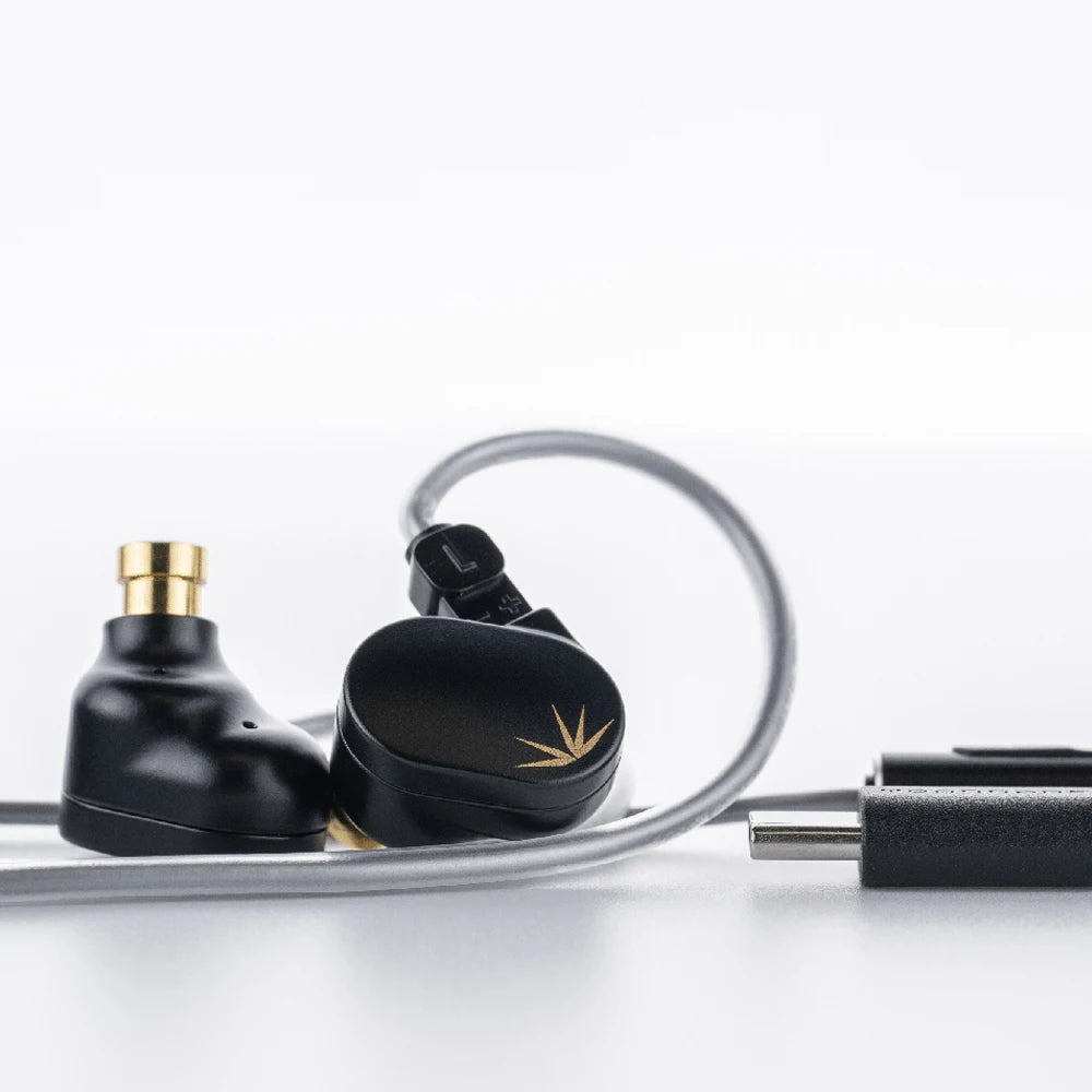 Moondrop Chu II DSP 10mm High-performance Dynamic Driver IEMs Earphones Wired Earbuds TYPE-C With Microphone Earphone