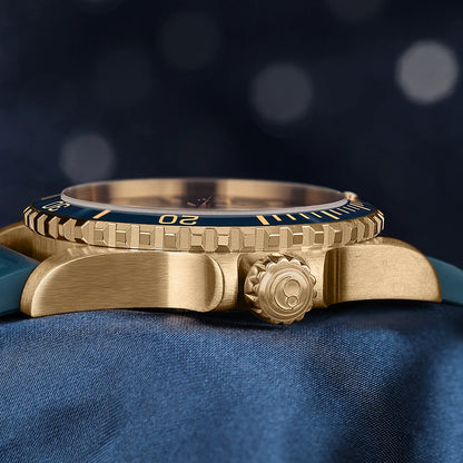 Boderry Seaturtle Titanium Diver Watch Men Luxury Bronze Watches Automatic Mechanical Wristwatch Sport 200M Waterproof Luminous