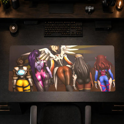 Overwatch Hips Mouse Pad Gaming office Non-slip Desk Mat Diy Mousepad Large Game Keyboard overlock