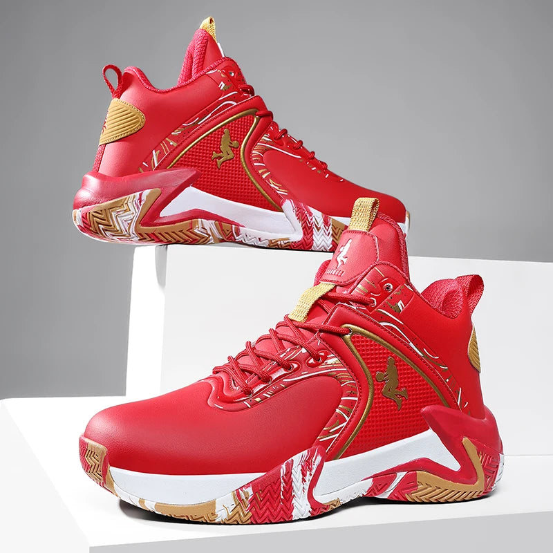 Chaussures de basket-ball pour hommes, respirantes, avec amorti, antidérapantes, résistantes à l'usure, chaussures de course, chaussures de sport pour la salle de sport, baskets de basket-ball pour hommes.