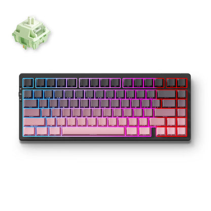 MCHOSE G75 Pro Wireless Mechanical Keyboard 75% Layout Gasket Mounted 5 Layers Dampening RGB Backlit Tri-Mode Hot Swappable
