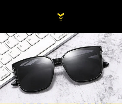Men Women Fashion Polarized Sunglasses Blue Light Blocking Myopia Glasses Anti-radiation Near Sight Eyewear Diopters 0 To -6.0