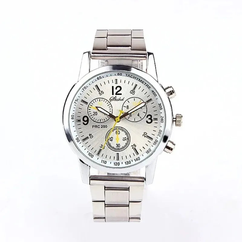 Watch Men Luxury Stainless Steel Sport Quartz Hour Wrist Analog Watch Casual Chic Watch Relogios Masculino Montre Homme Reloj