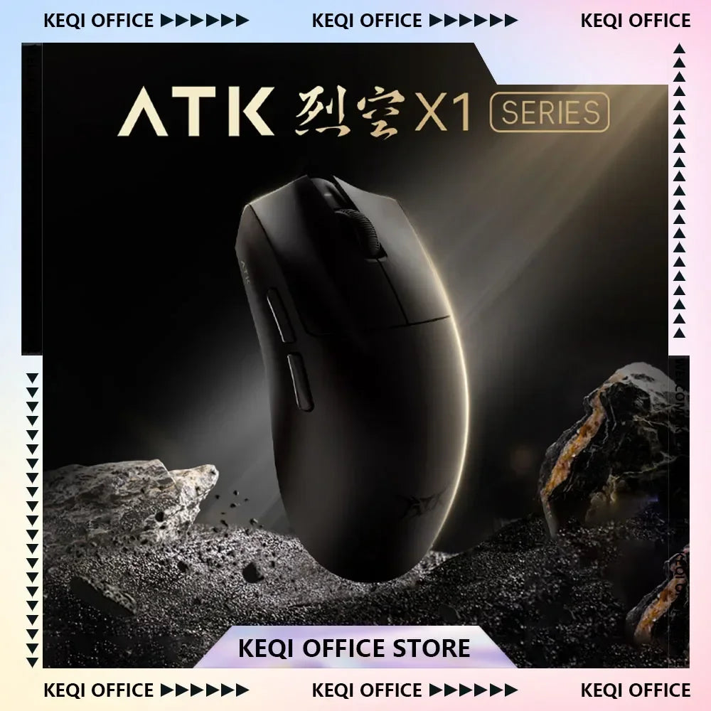 ATK Blazing Sky X1/X1V2 trådløs gamermus 8K med lav latenstid, letvægts FPS Liekong e-sport gamingmus, brugerdefineret pc-tilbehør