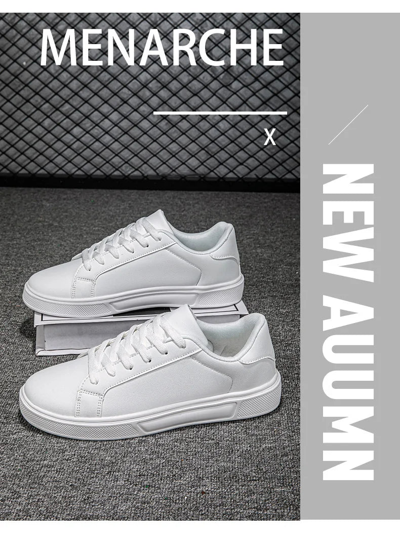 Herrenschuhe aus Kunstleder, Sneaker, trendige Freizeitschuhe, Herrensneaker, vulkanisierte Herrenschuhe, Paarschuhe, Damenschuhe