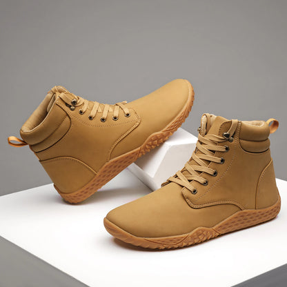 Work Lightweight Sports Shoes 41-46 Men's Shoes Wide Barefoot Sneakers Season Outdoor Breathable Versatile Casual Trendy Shoes