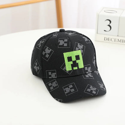 „Cyberpunk“ žaidimo „Totem of Undying Hat“ cosplay unisex pikselinė beisbolo kepurė, saulės kepurė, lauko aksesuarai