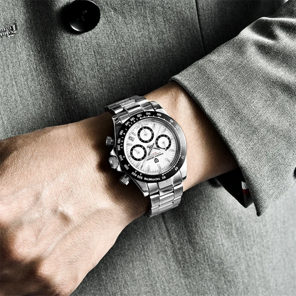 Novo PAGANI DESIGN PD1644 Relógio de Luxo para Homem em Quartzo com Data Automática, Cronógrafo Desportivo de Pulso, Impermeável 100m, Presente para Homem
