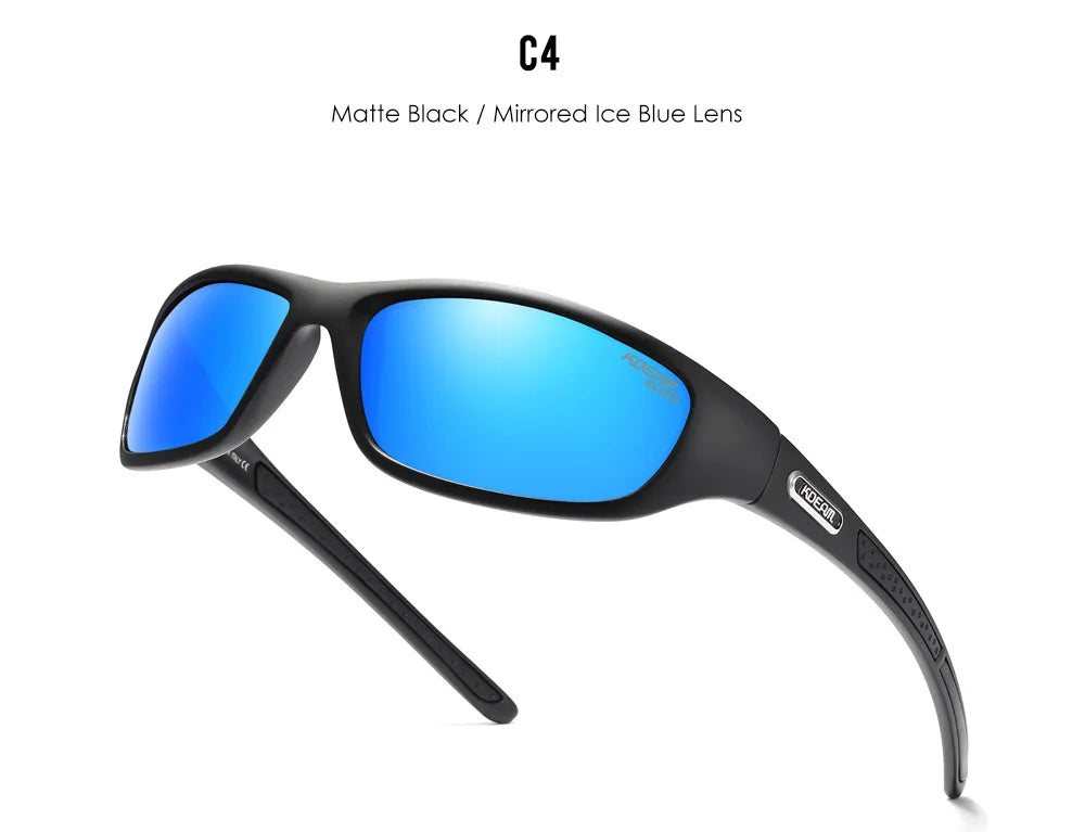 KDEAM Polarized Men's Sunglasses New Goggles Colorful Driving Glasses TR90 Hiking Camping Fishing Outdoor Cycling Gafas De Sol