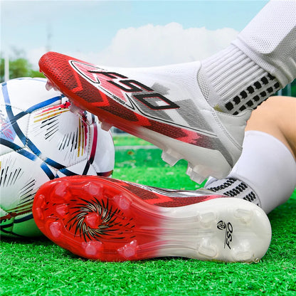 Chaussures de football pour hommes, neuves, pour terrain gazonné, professionnelles, originales, résistantes, décontractées, chaussures de football de qualité supérieure, ultralégères