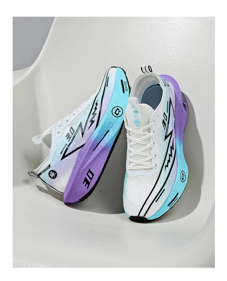 Running Shoes Speciality Men Marathon Sports Carbon Board Breathable Ultralight Women Comfy Athletic Cushion Stability Sneakers