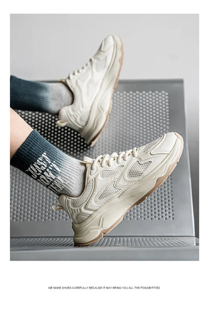 Baskets de sport décontractées pour homme, printemps-été, semelle souple, antidérapantes, respirantes, pour la course en extérieur, chaussures de sport tendance « Youth Joker »
