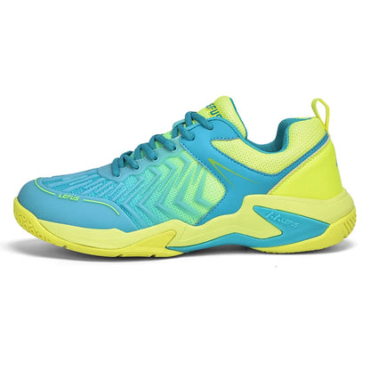 Professional Badminton Shoes for Men and Women Anti-Slip Tennis Trainers for Indoor and Outdoor Sports Blue Sneakers