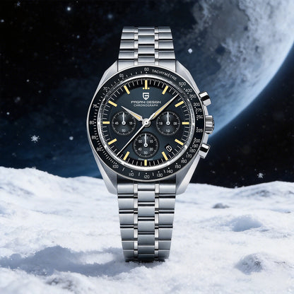 PAGANI DESIGN PD1701 Tribute to CK2998 Moon Watch Retro Quartz Watch For Men AR Sapphire crystal Sport Chronograph Man 2026 New