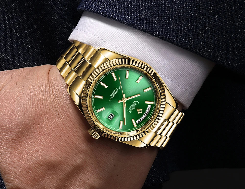 CADISEN DD40 Men's Watches Luxury Automatic Watch Men AR Sapphire Glass Mechanical Wristwatch Men 10Bar MIYOTA 8285 Movement 2023 New
