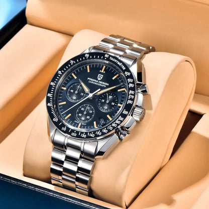 PAGANI DESIGN PD1701 Tribute to CK2998 Moon Watch Retro Quartz Watch For Men AR Sapphire crystal Sport Chronograph Man 2026 New
