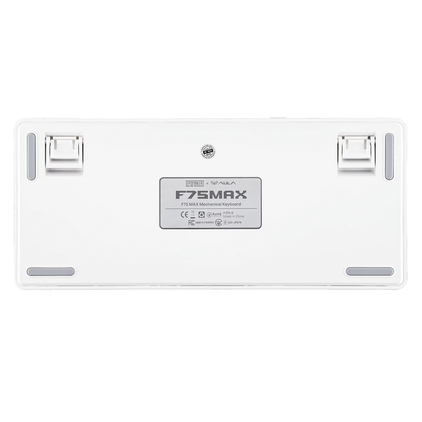 EPOMAKER X AULA F75 MAX Compact 75% ANSI Layout Wired/Bluetooth/2.4GHz Wireless Mechanical Keyboard with TFT Screen and a Knob