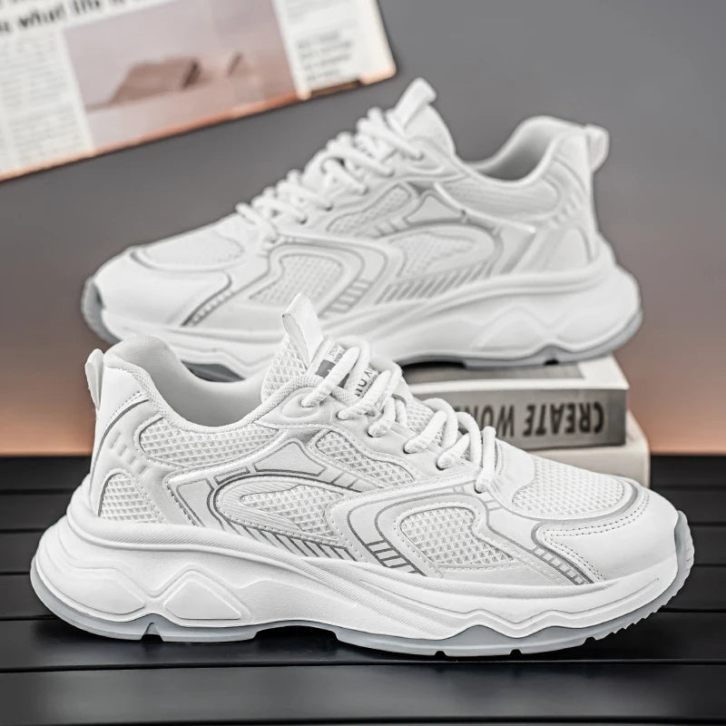Baskets de sport décontractées pour homme, printemps-été, semelle souple, antidérapantes, respirantes, pour la course en extérieur, chaussures de sport tendance « Youth Joker »