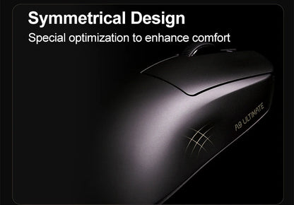 ATK Dragonfly A9 Ultimate bezdrátová herní myš A9 Air PAW3950 ultralehká ergonomická e-sportovní myš pro hráče FPS CSGO A9 Ultra
