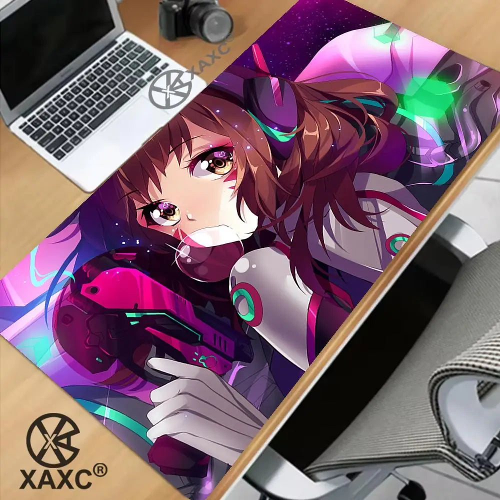Stor Overwatch-musmatta Kawaii XXL för PC och skrivbord, gamerkontorsmatta, tangentbordsunderlägg, GamingAccessories MousepadXAXC