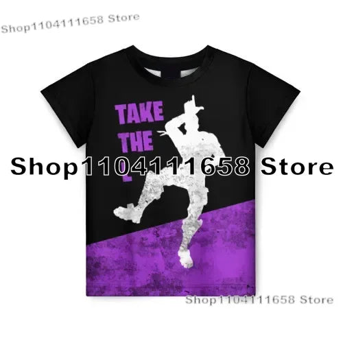 Banana Peely T-shirt Women's Tee Kids F-Fortnite T Shirt for 3D Printed Men's Battle Royale Game Summer Tops Birthday Gifts