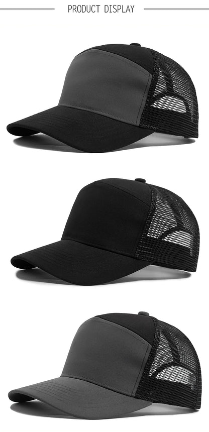 Letní 7panelová baseballová čepice, módní hiphopové síťované čepice, pánské truckerské čepice, kšiltovky, hardtop, snapback, dámské, unisex, cool, nová značka
