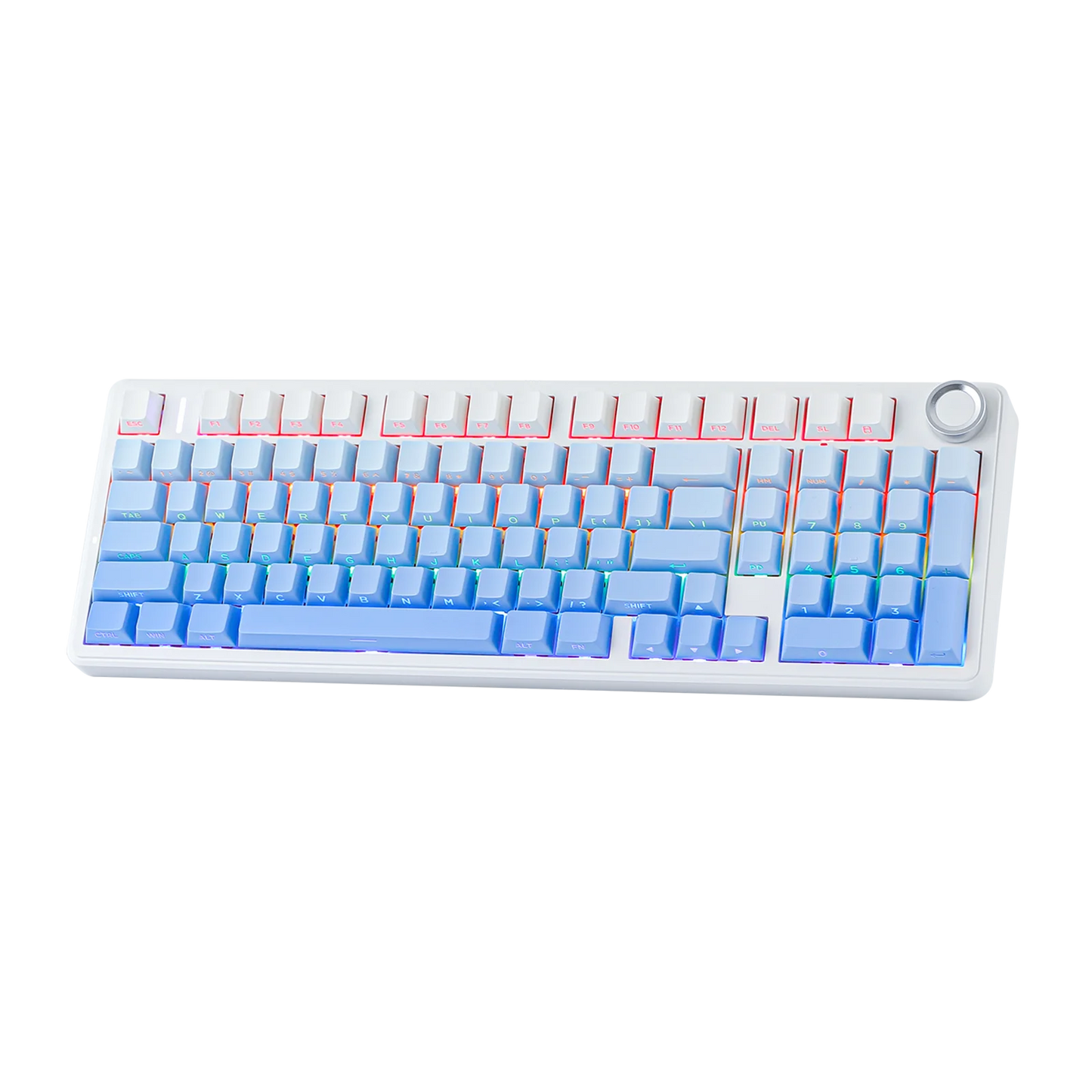 AULA F99 PRO 96% Layout Hot-Swappable Gasket-Mounted Wired/Bluetooth/2.4GHz Wireless Mechanical Keyboard for Mac/Win