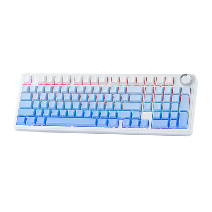 AULA F99 PRO 96% Layout Hot-Swappable Gasket-Mounted Wired/Bluetooth/2.4GHz Wireless Mechanical Keyboard for Mac/Win