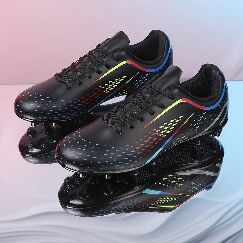New Men Soccer Shoes High-top Futsal High-quality Cleats Grass Non-Slip Football Boots Match Sneakers Indoor Hot-selling FG/TF