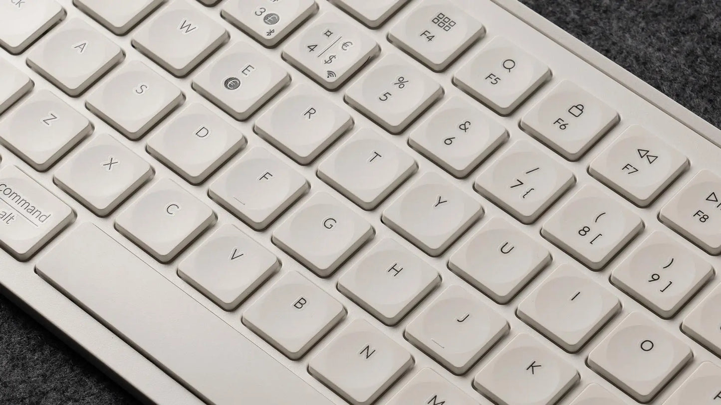 Keychron B6 Pro ISO Layout Ultra-Slim Wireless Keyboard Full Size Portable Lightweight 2.4GHz & Bluetooth Connections
