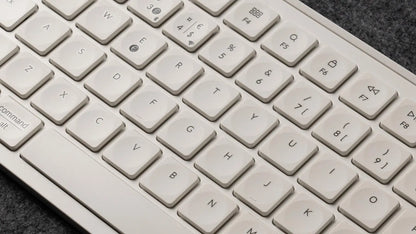 Keychron B6 Pro ISO Layout Ultra-Slim Wireless Keyboard Full Size Portable Lightweight 2.4GHz & Bluetooth Connections