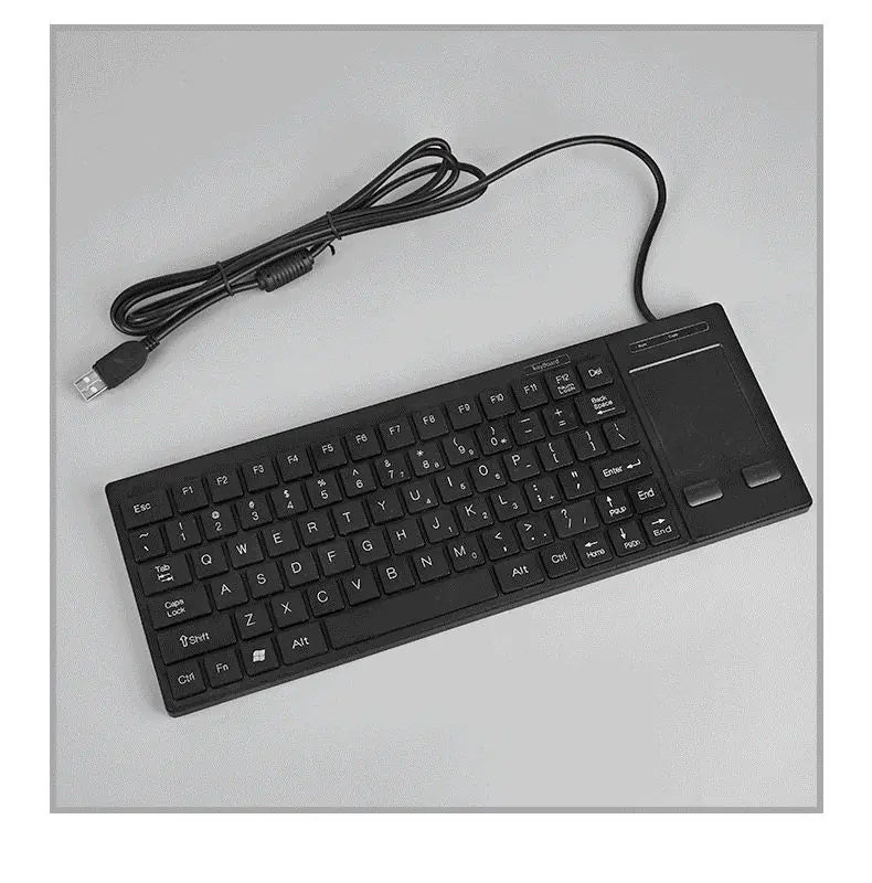 Mini industrial keyboard round port PS2/USB numerical control cabinet machine tool medical equipment notebook keypad wireless