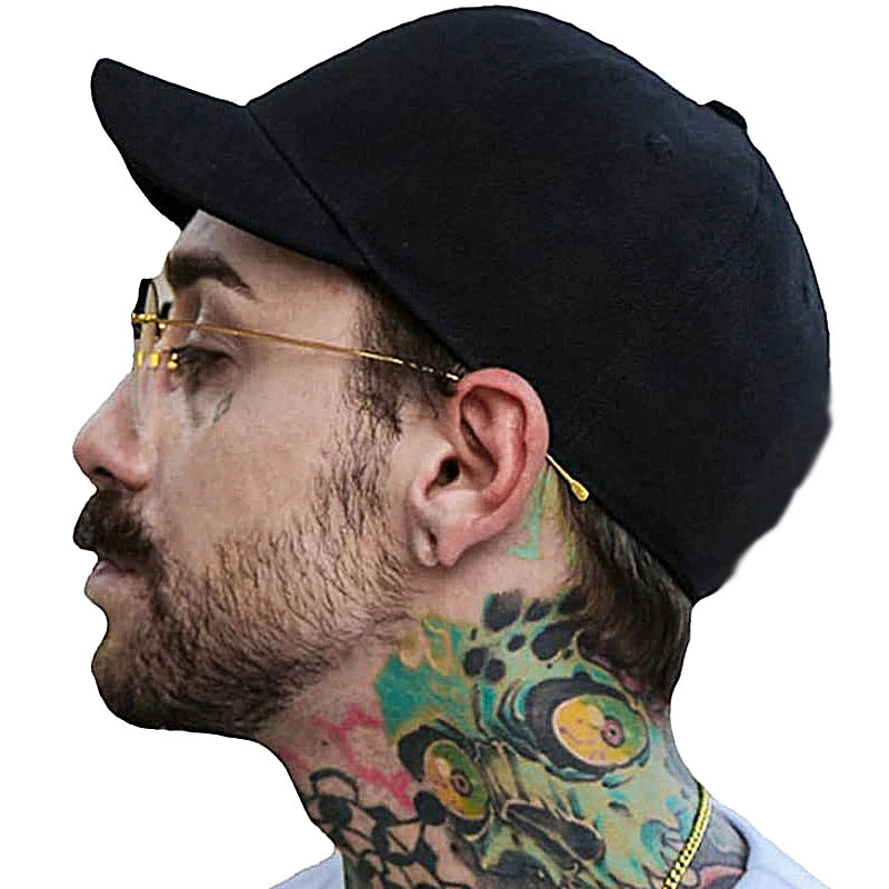 Short Brim 4 Size Fitted Closed Caps Hats New Cycling Bill Plain Trucker Men Women Hip Hop Baseball Snapback Sun Visor Era
