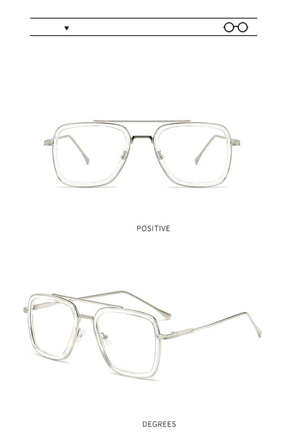 2024 New Square Men Sunglasses Fashion Metal Steampunk Sun Glasses For Women Trendy Outdoor Shades Eyewear Unisex Accessory