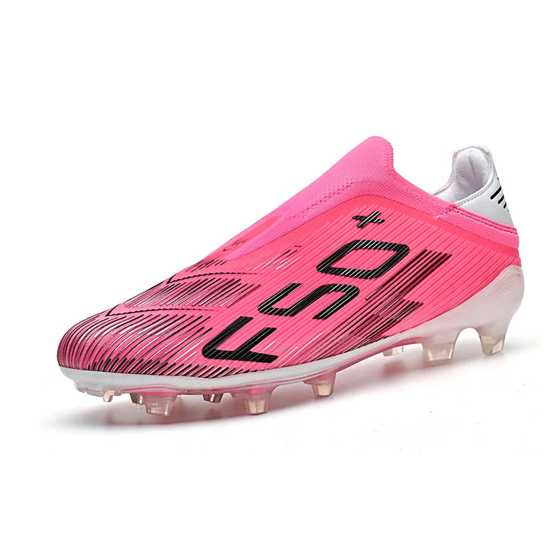 Chaussures de football F50 pour hommes, crampons d'entraînement rapides, chaussures de football antidérapantes pour extérieur, Chuteira Campo 35-45
